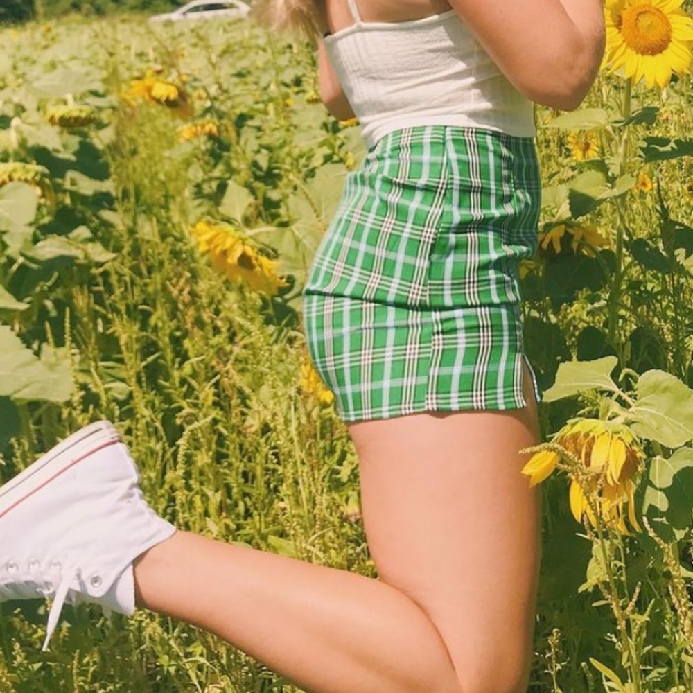 plaid shirt